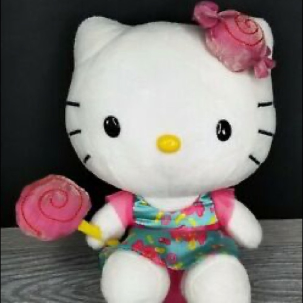 Hello kitty plushie candy edition
